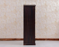 Ajmer Royal Arc Sheesham Wood Wardrobe - Wardrobes & Cabinets - Furniselan - Rosewood - Finish

