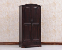 Ajmer Royal Arc Sheesham Wood Wardrobe - Wardrobes & Cabinets - Furniselan - Rosewood - Finish
