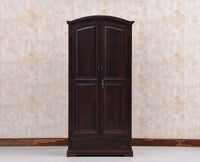 Ajmer Royal Arc Sheesham Wood Wardrobe - Wardrobes & Cabinets - Furniselan - Rosewood - Finish
