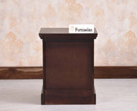 Ajmer Royal Sheesham Wood Bedside Table - Furniselan - Rosewood - Finish