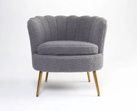 Alder Arbor Armchair – Modern Upholstered Dining Chair for Home & Café Grey