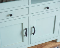 Alexandria Solid Wood Bar Cabinet Furniselan Silt-Green