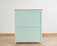 Alexandria Solid Wood Bar Cabinet Furniselan Silt-Green