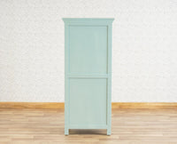 Alexandria Solid Wood Chest of Drawer- Five Drawer Furniselan Silt-Green