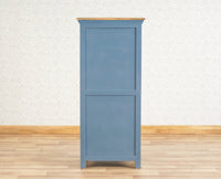Alexandria Solid Wood Chest of Drawer- Five Drawer Furniselan China-Blue