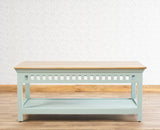 Alexandria Solid Wood Coffee Table Furniselan Silt-Green