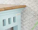 Alexandria Solid Wood Coffee Table Furniselan Silt-Green