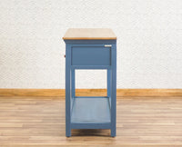 Alexandria Solid Wood Console Table-Two Drawer Furniselan China-Blue