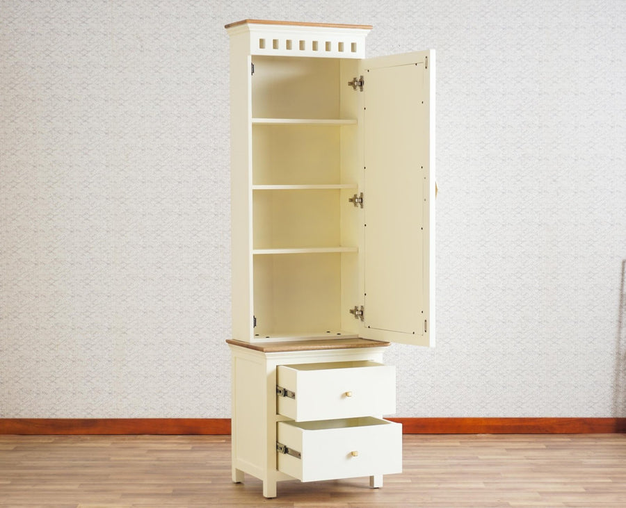 Alexandria Solid Wood Dressing Table - Furniselan - Frosty White