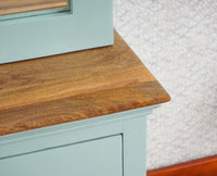 Alexandria Solid Wood Dressing Table - Furniselan Silt-Green