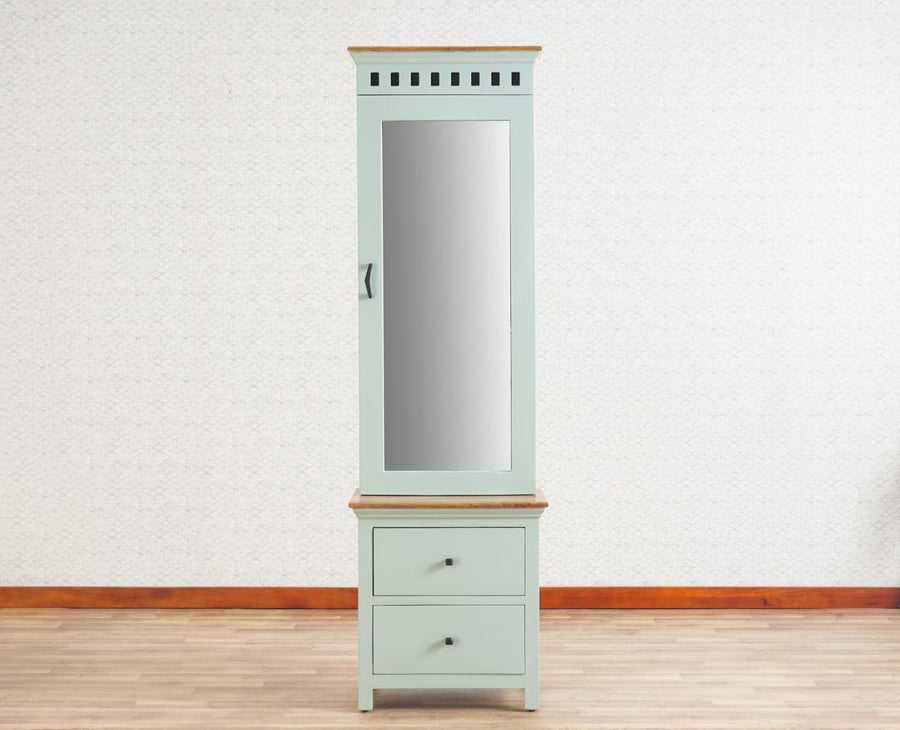 Alexandria Solid Wood Dressing Table - Furniselan Silt-Green