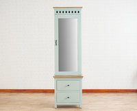 Alexandria Solid Wood Dressing Table - Furniselan Silt-Green