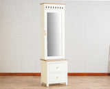 Alexandria Solid Wood Dressing Table - Furniselan - Frosty White