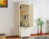 Alexandria Solid Wood Dressing Table - Furniselan - Frosty White