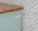 Alexandria Solid Wood Dressing Table - Furniselan Silt-Green