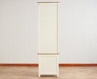 Alexandria Solid Wood Dressing Table - Furniselan Milky-White