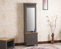 Alexandria Solid Wood Dressing Table - Furniselan Slate-Grey