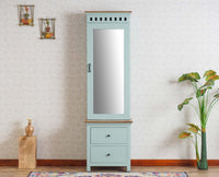 Alexandria Solid Wood Dressing Table - Furniselan Silt-Green