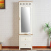 Alexandria Solid Wood Dressing Table - Furniselan Milky-White