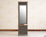 Alexandria Solid Wood Dressing Table - Furniselan Slate-Grey