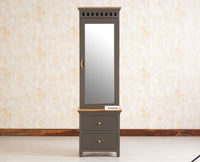 Alexandria Solid Wood Dressing Table - Furniselan Slate-Grey