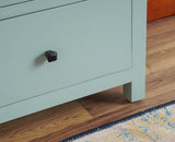Alexandria Solid Wood Dressing Table - Furniselan Silt-Green