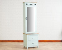 Alexandria Solid Wood Dressing Table - Furniselan Silt-Green