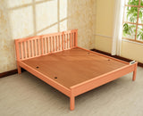 Alexandria Solid Wood King Size Bed - Furniselan Coral Peach