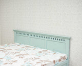 Alexandria Solid Wood King Size Bed with Storage Box - Furniselan Silt-Green