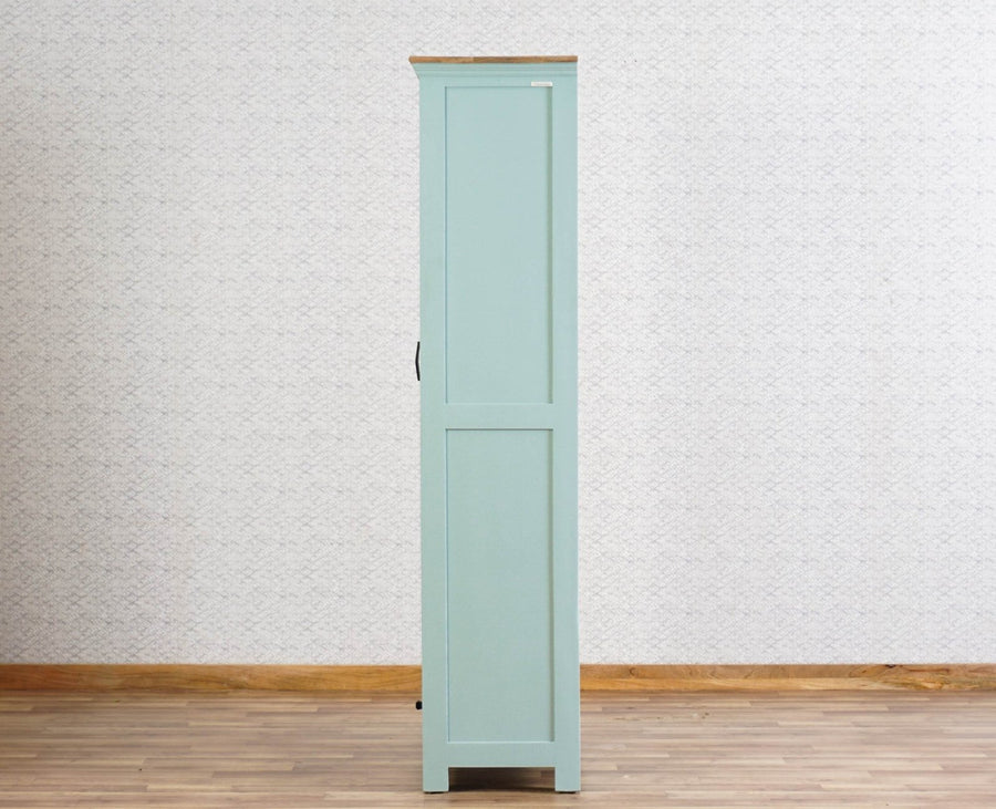 Alexandria Solid Wood Kitchen Crockery Cabinet Two Door Two Drawers Furniselan Silt-Green