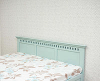 Alexandria Solid Wood Queen Size Bed with Storage Box - Furniselan Silt-Green