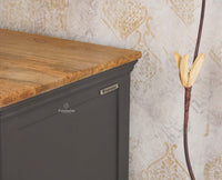 Alexandria Solid Wood Sideboard Three Drawer two door - Tv Cabinet - Furniselan - Slate-Grey