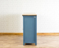 Alexandria Solid Wood Sideboard Three Drawer two door Furniselan -  China-Blue