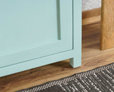 Alexandria Solid Wood Sideboard Three Drawer two door Furniselan - Silt-Green