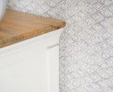 Alexandria Solid Wood Study Table - One Door and one Drawer - Study Table - Furniselan - Frosty White