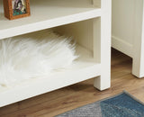 Alexandria Solid Wood TV Cabinet- Two Drawer Furniselan - Frosty White