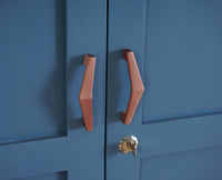 Alexandria Solid Wood Wardrobe Two Drawer Two Door Furniselan China-Blue