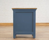 Alexandria Wooden Bedside Table One Drawer Furniselan  China-Blue
