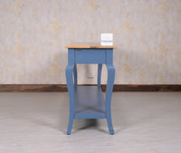 Alexandria Wooden Console Table Three Drawer - Console Table - Furniselan China-Blue