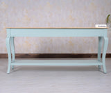 Alexandria Wooden Console Table Three Drawer - Console Table - Furniselan Silt-Green