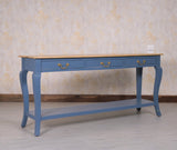 Alexandria Wooden Console Table Three Drawer - Console Table - Furniselan China-Blue