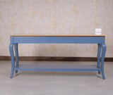 Alexandria Wooden Console Table Three Drawer - Console Table - Furniselan China-Blue