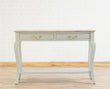 Alexandria Wooden Console Table Two Drawer Furniselan