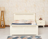 Alexandria Wooden Single Size Bed Kids Bed, Hostel Bed, Guest Bed for Home, PG & Small Rooms
