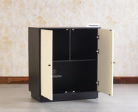 Altamount Two Door Multipurpose Wooden Sideboard Cabinet - Sideboard - Furniselan-Milky-White
