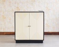 Altamount Two Door Multipurpose Wooden Sideboard Cabinet - Sideboard - Furniselan-Milky-White