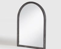 Alu Mirror Distressed Charcoal