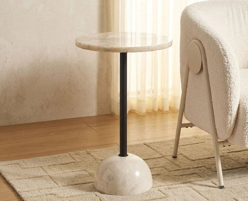Amara Agate Marble Side Table