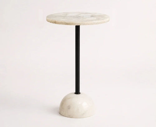 Amara Agate Marble Side Table