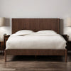 Amsterdam Solid Wood Queen Size Bed Furniselan - Grey-Finish